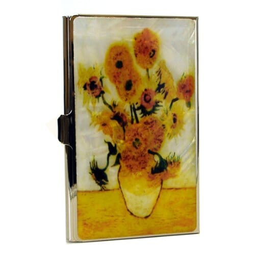 A Collector’s Gift: Antique Alive Mother of Pearl Orchid Design Yellow Business Credit Name ID Card Holder Case Metal Stainless Steel Engraved Slim Purse Pocket Cash Money Wallet Gifts Amazon 