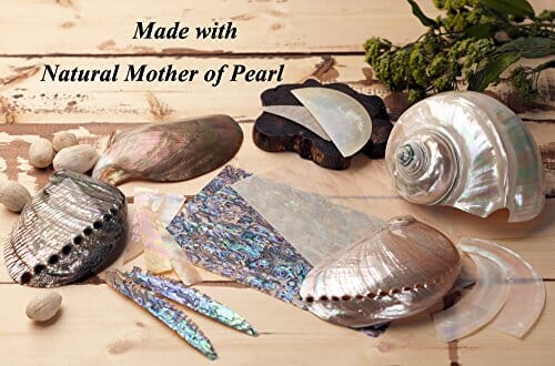 A Collector’s Gift: Antique Alive Mother of Pearl Orchid Design Yellow Business Credit Name ID Card Holder Case Metal Stainless Steel Engraved Slim Purse Pocket Cash Money Wallet Gifts Amazon 