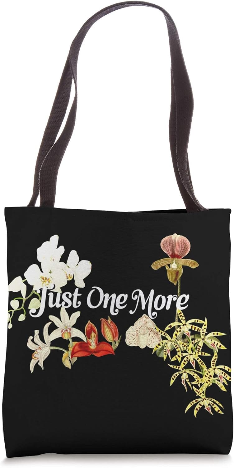 A Collector’s Gift: Just One More Orchid Gift for Orchid Lovers Tote Bag Gifts Amazon 