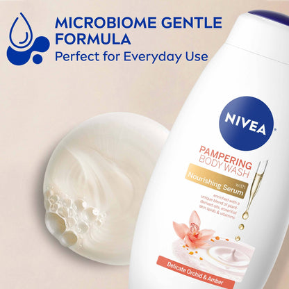 A Collector’s Gift: Nivea Delicate Orchid and Amber Body Wash with Nourishing Serum, 20 Fl Oz Bottle Gifts Amazon 