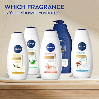 A Collector’s Gift: Nivea Delicate Orchid and Amber Body Wash with Nourishing Serum, 20 Fl Oz Bottle Gifts Amazon 