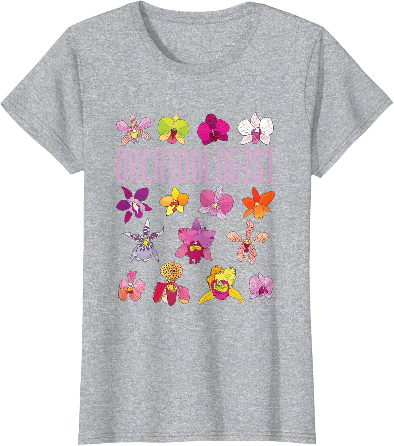 A Collector’s Gift: Orchidologist Orchid Lover Orchids Flower Garden Gardening T-Shirt Gifts Amazon 