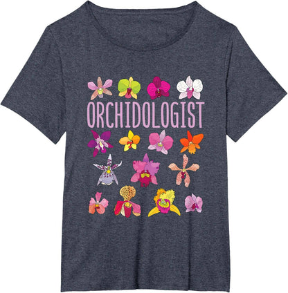 A Collector’s Gift: Orchidologist Orchid Lover Orchids Flower Garden Gardening T-Shirt Gifts Amazon 