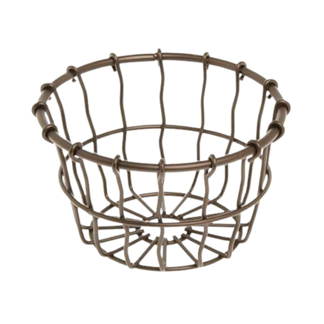 Artistry Collection: Bronze Metal Basket Pots La Foresta Orchids 