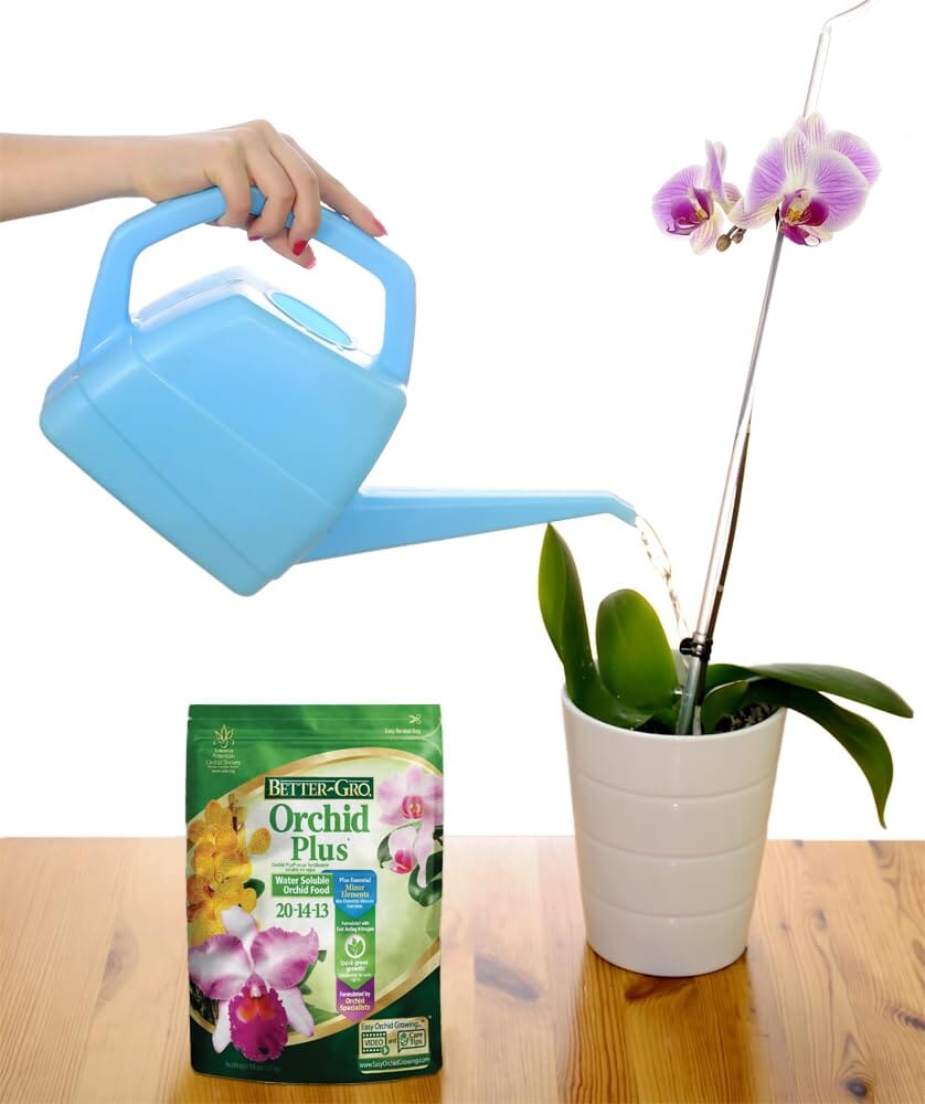 Fertilizer Additives: Orchid Plus 20-14-13 - Urea Free Orchid Fertilizer - Endorsed by American Orchid Society - 16 oz Resealable Bag Fertilizer Amazon 