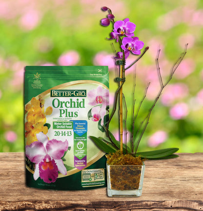 Fertilizer Additives: Orchid Plus 20-14-13 - Urea Free Orchid Fertilizer - Endorsed by American Orchid Society - 16 oz Resealable Bag Fertilizer Amazon 