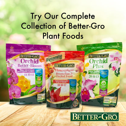 Fertilizer Additives: Orchid Plus 20-14-13 - Urea Free Orchid Fertilizer - Endorsed by American Orchid Society - 16 oz Resealable Bag Fertilizer Amazon 