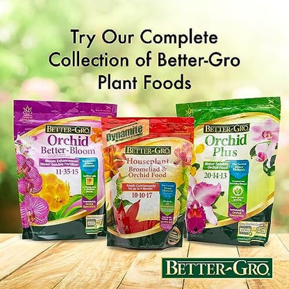 Fertilizer Additives: Orchid Plus 20-14-13 - Urea Free Orchid Fertilizer - Endorsed by American Orchid Society - 16 oz Resealable Bag Fertilizer Amazon 