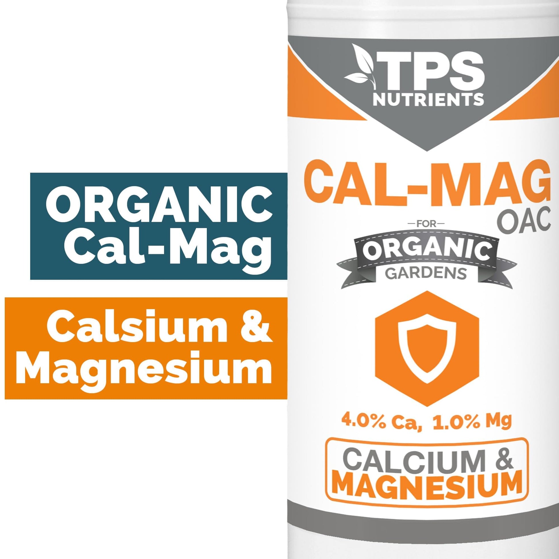 Fertilizer Additives: Organic Cal-Mag OAC Plant Nutrient and Supplement, Plus Iron and Micronutrients by TPS Nutrients, 8 oz (250mL) Fertilizer Amazon 