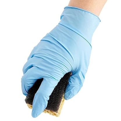 ForPro Professional Collection Disposable Nitrile Gloves, Chemical Resistant, Powder-Free, Latex-Free, Non-Sterile, Food Safe, 4 Mil, Black, Medium, 100-Count Pots Amazon 