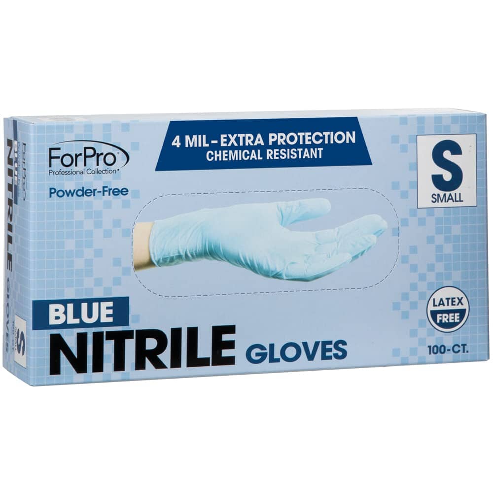 ForPro Professional Collection Disposable Nitrile Gloves, Chemical Resistant, Powder-Free, Latex-Free, Non-Sterile, Food Safe, 4 Mil, Black, Medium, 100-Count Pots Amazon 