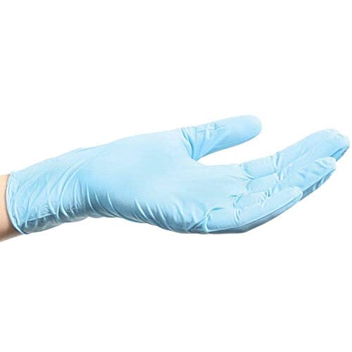 ForPro Professional Collection Disposable Nitrile Gloves, Chemical Resistant, Powder-Free, Latex-Free, Non-Sterile, Food Safe, 4 Mil, Black, Medium, 100-Count Pots Amazon 