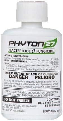 Phyton 27 2 Oz. Systemic Bactericide & Fungicide Fertilizer Amazon 